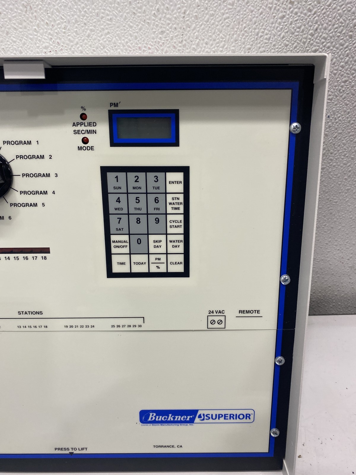Superior Controls Sterling Irrigation and Sprinkling System Controller Model 30