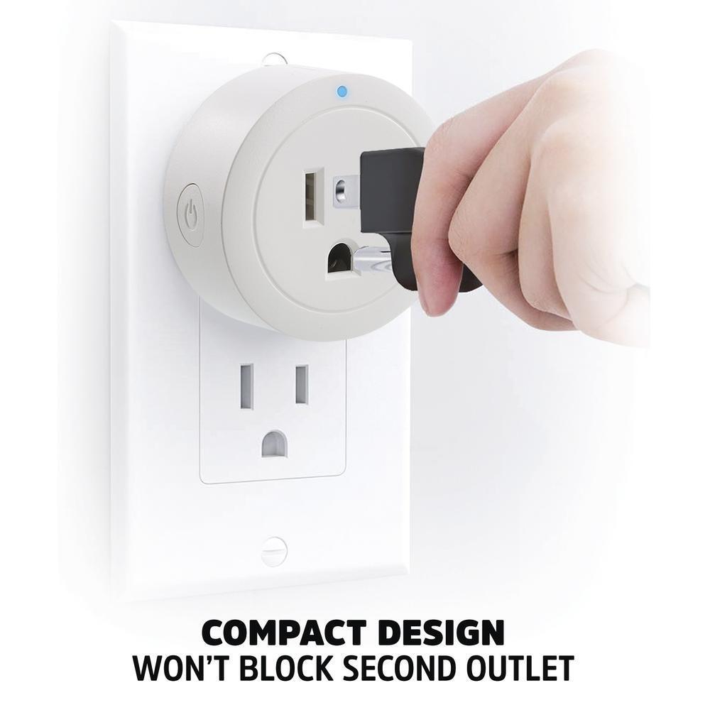 Energizer 15A Smart Plug - 2 Pack