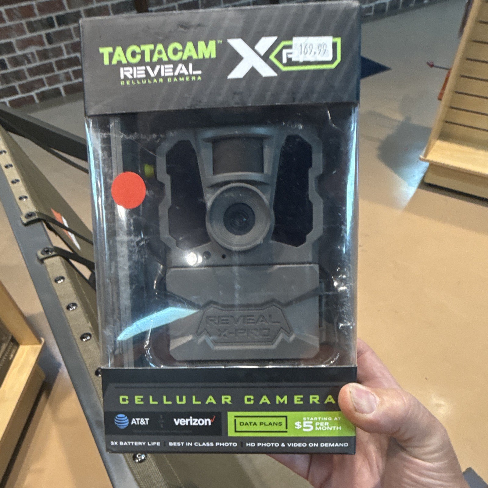 Tactacam Reveal X Pro Cellular Trail Camera 1080p GPS 96 ft TA-TC-XP2
