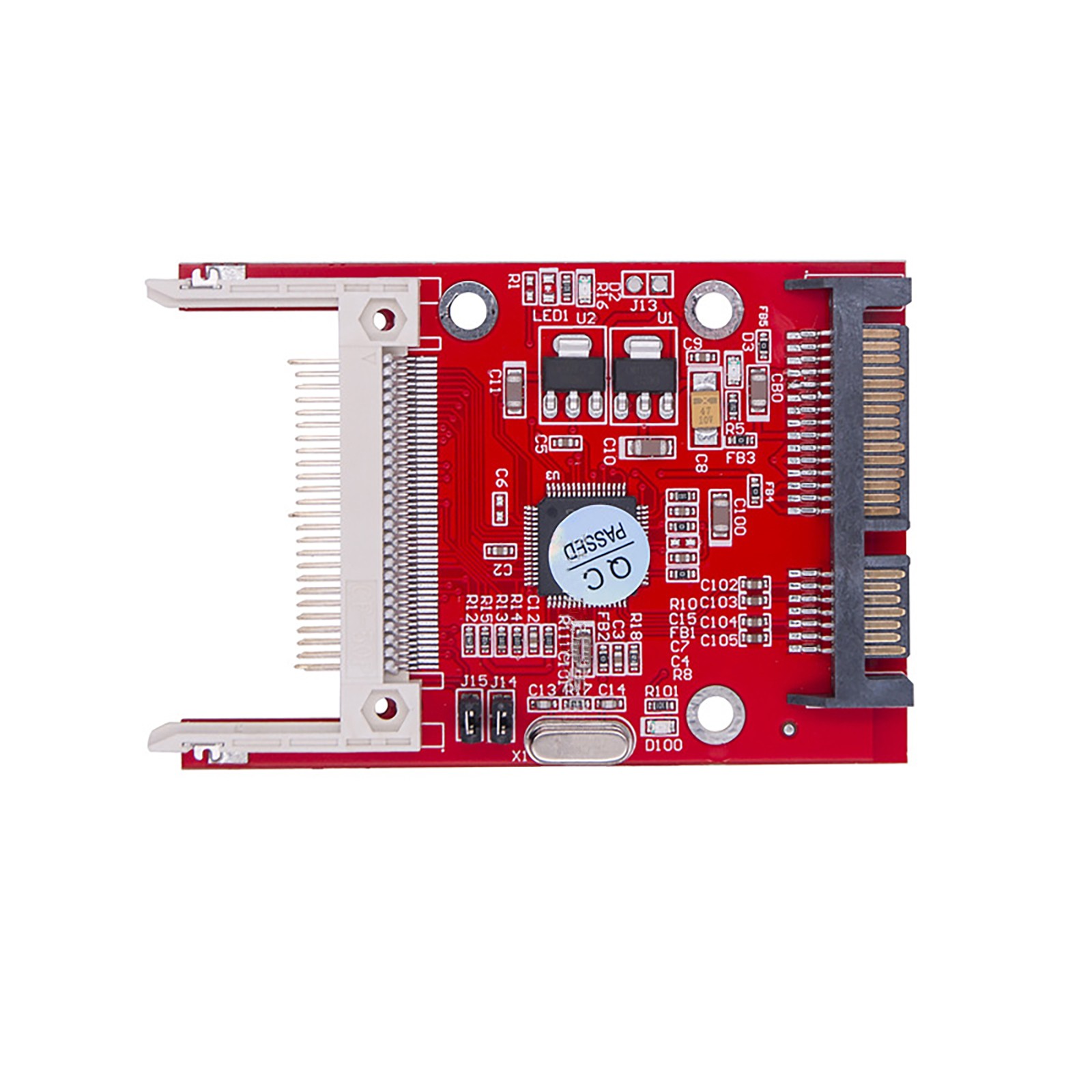 CF I/II to 2.5 Inch SATA Converter Adapter HDD Hard Disk Drive Card Adapter