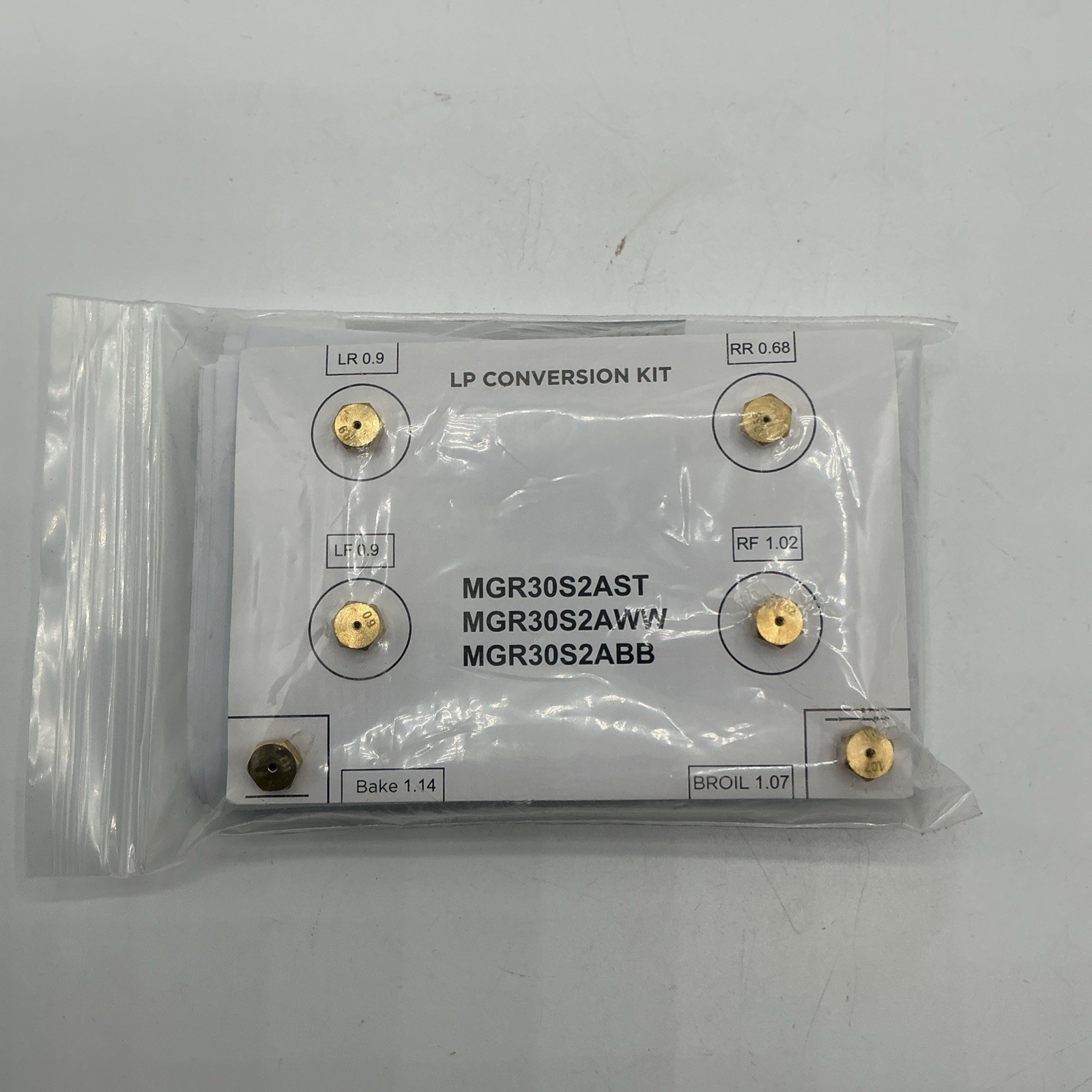 OEM Midea Range Conversion Kit LP (Propane) 12971100A90162