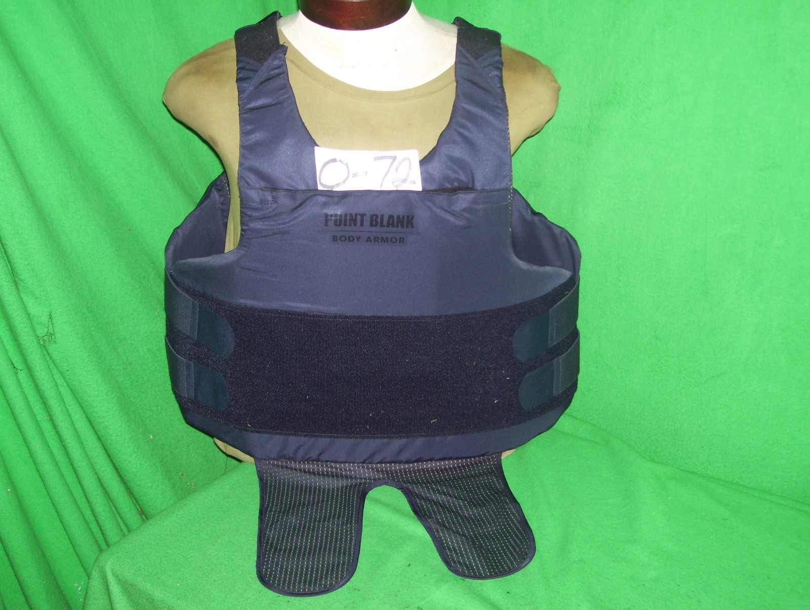 PACA Body Armor Bullet Proof Vest Level II  3XL-54-L1-NOS VG 2017+5X8-FREE O-72