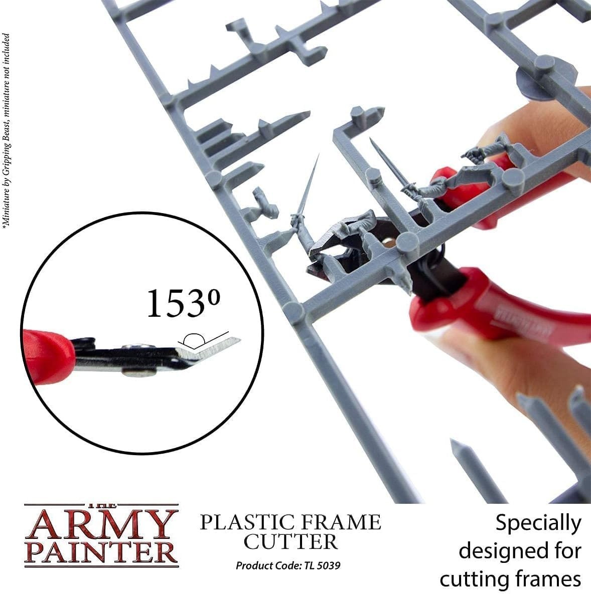 Hobby Tools Plastic Frame Cutter, Stainless Steel Model Flush Cutter, Side Sn...