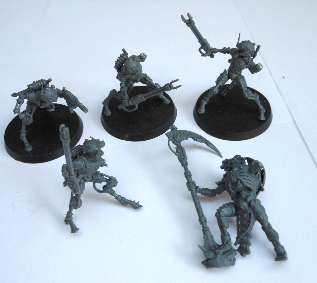 Warhammer 40k Adeptus Mechanicus Sicarian Ruststalkers incomplete