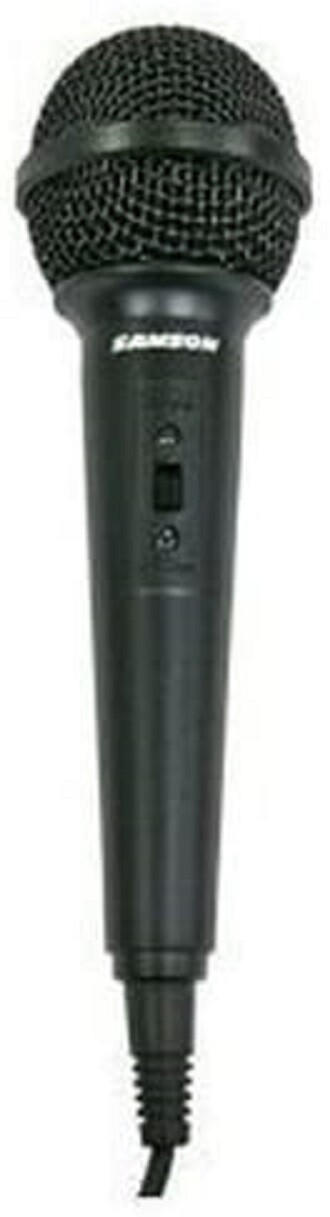 Samson Model M1 Black Wired Karaoke Dynamic Microphone ~ Brand New