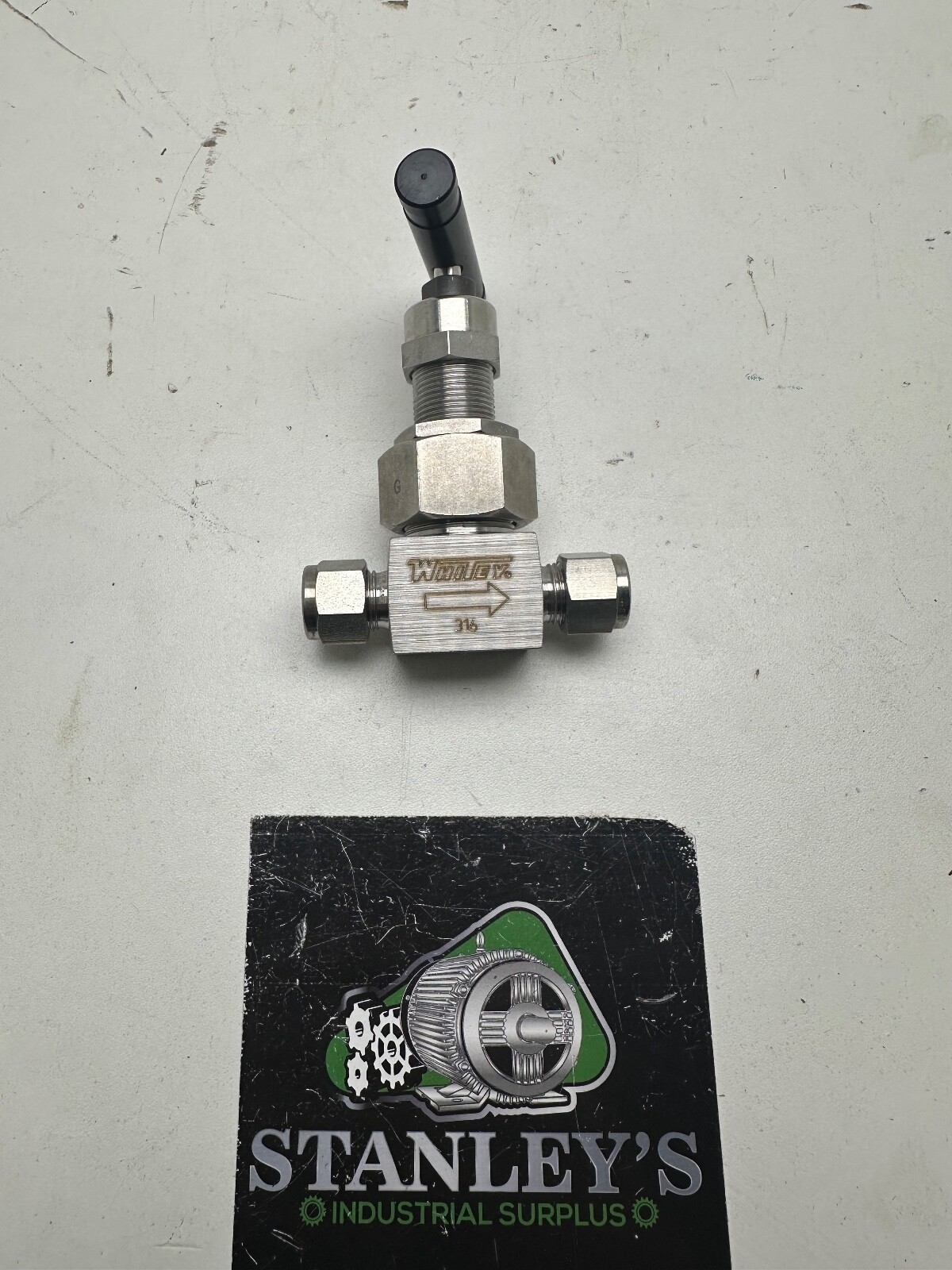 Whitey SS-6NBS6-G Needle Valve New
