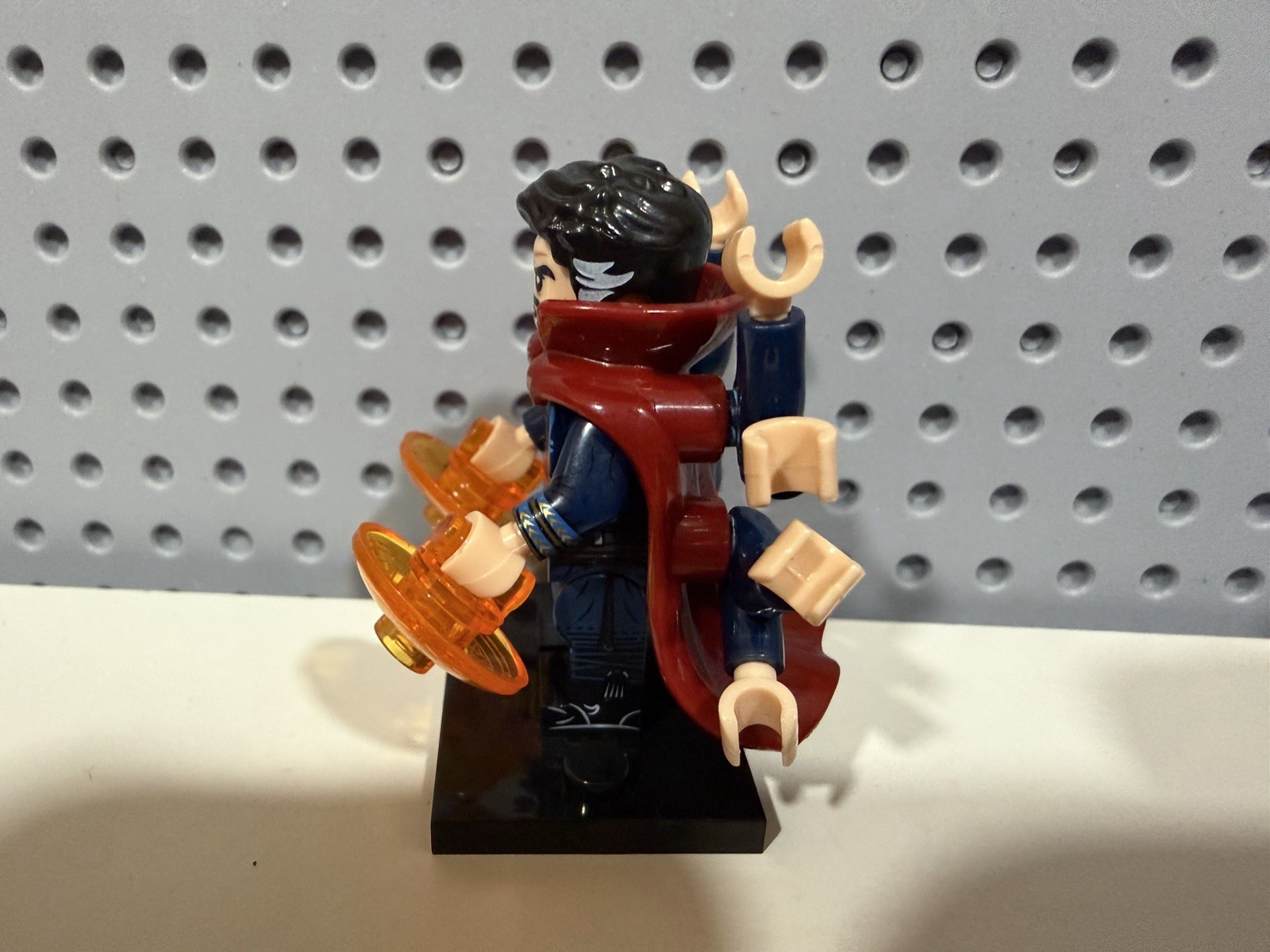 LEGO Marvel Dr Strange 6 Arms Custom Minifigure