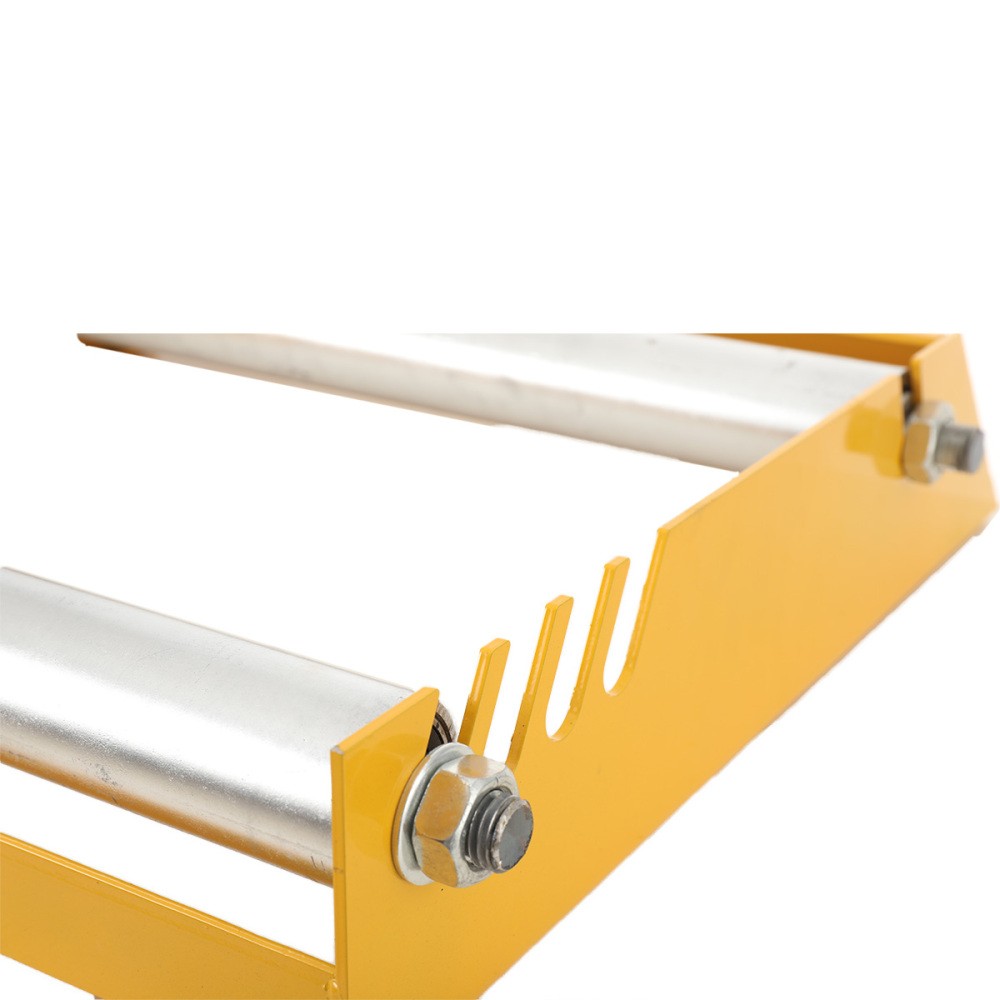 Cable Drum Roller Heavy Duty Cable Caddy Wire Unwinder Dispenser Orange