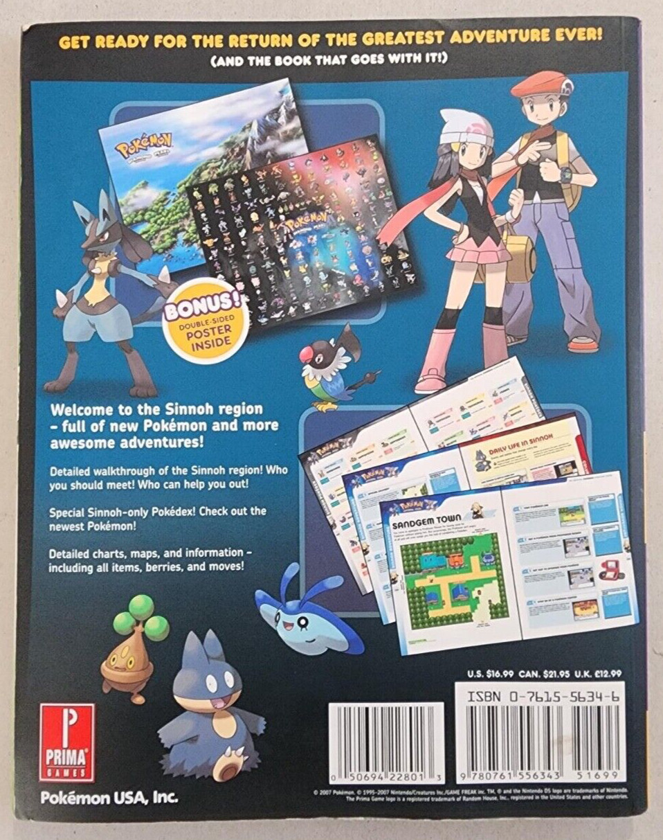 Pokemon Scenario Guide Vol. 1 - (No Poster)