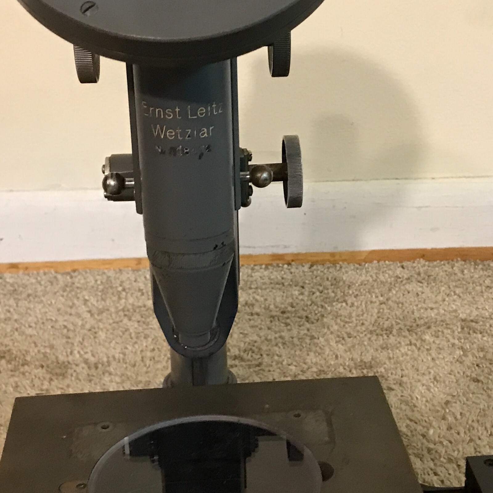 Vintage Ernst Leitz Wetzlar Toolmaker's Microscope
