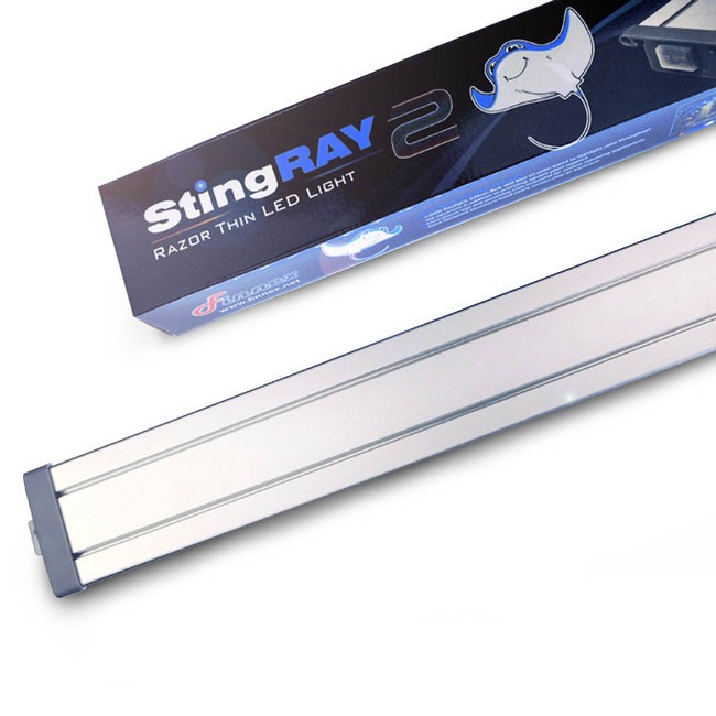 24" StingRAY 2 Silver Aquarium LED - Finnex