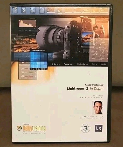 Lightroom 2 In Depth Training DVD ROM - 3 Disc Set - Win2000 XP / Mac