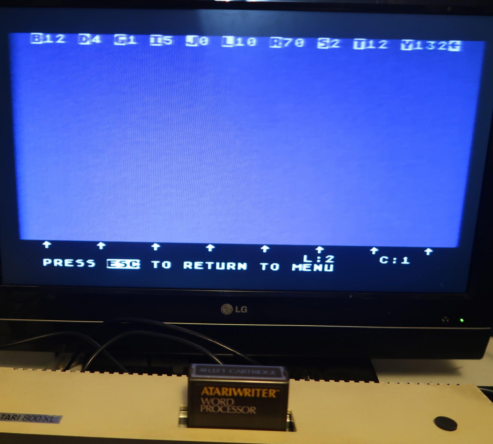 Atari 400/800/XL/XE: Atariwriter Writer Word Processor - Tested & WORKS!