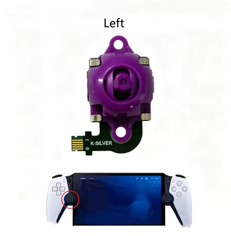 1Pair Hall Effect TMR Joystick for PS5 Portal for PSVR2 Capacitive Thumb Stick