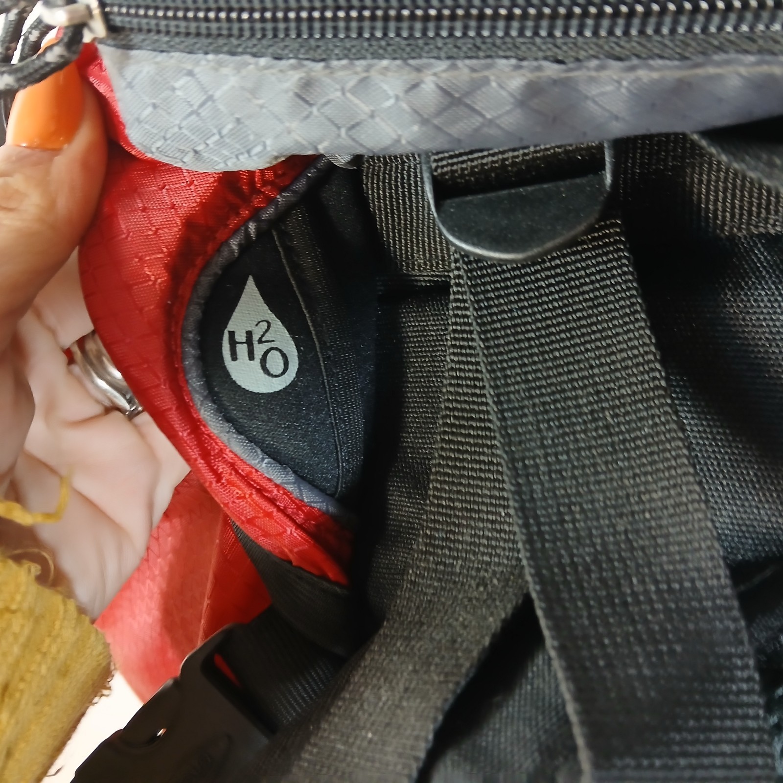 Asolo Backpack Fastrail 40 Camping Hiking Red Black Rigged Frame