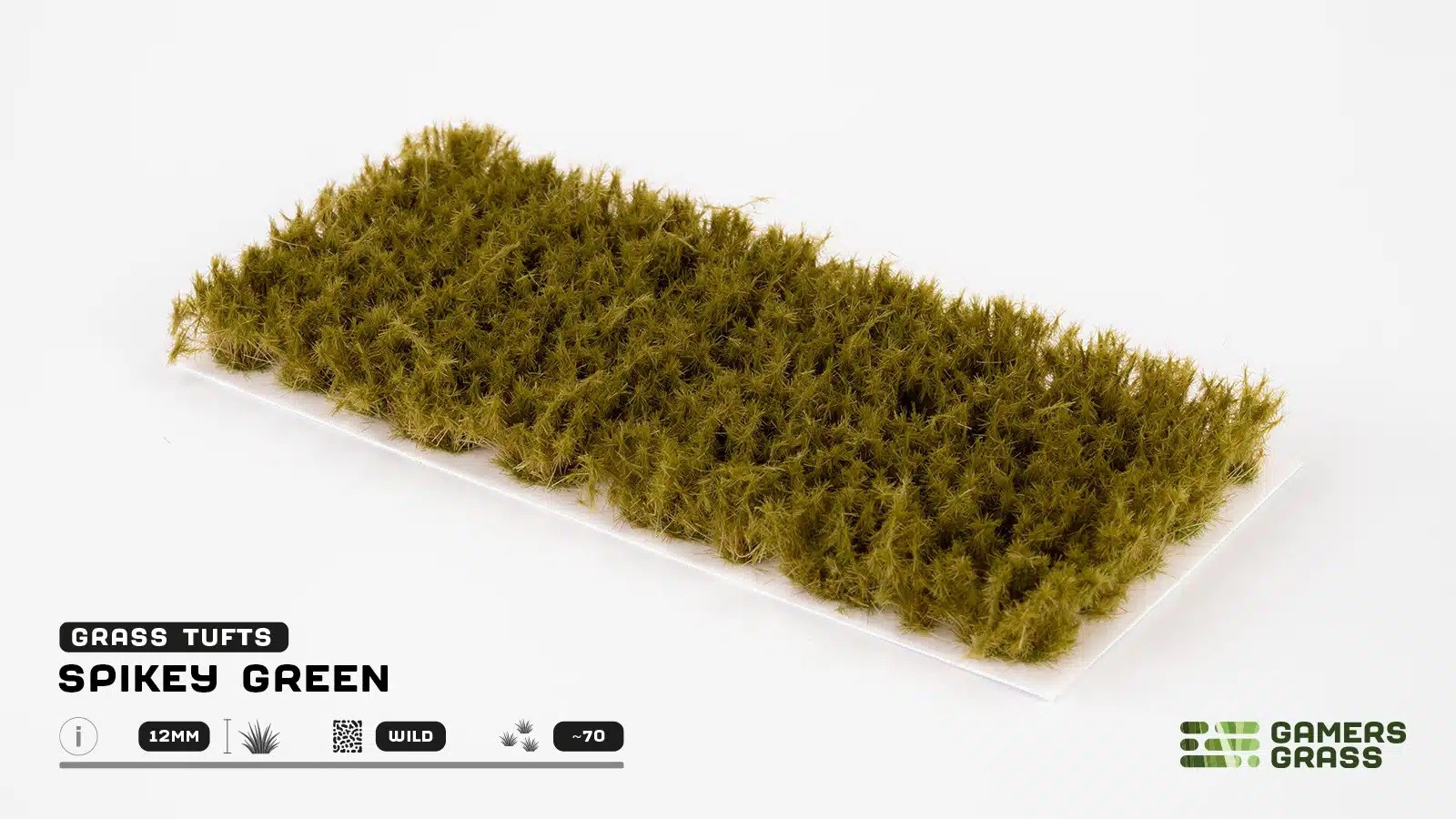 Gamers Grass: Spikey Green Tufts (12mm)