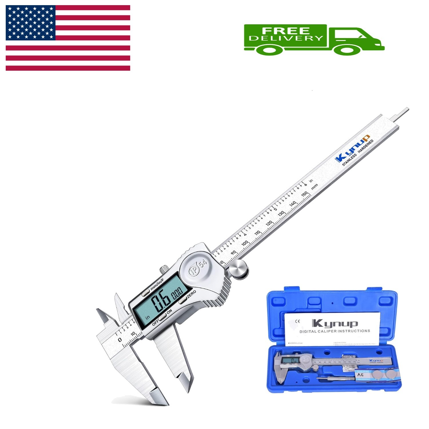 Digital Caliper, Caliper Measuring Tool Outside Micrometer, Vernier Dial Cali...