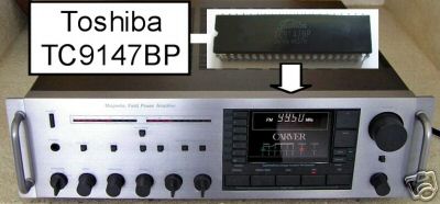 TC9147BP IC & Trim Cap to repair CARVER MXR RECEIVER TX-2 TX-11 Tuner TC9147