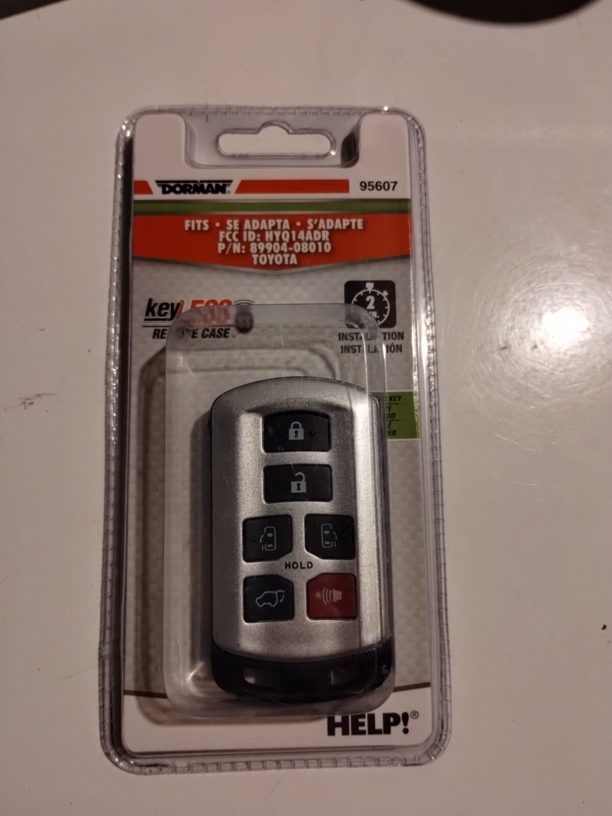 Dorman 95607 Keyless Entry Transmitter Cover-Remote Case 11-18 Toyota Sienna #19