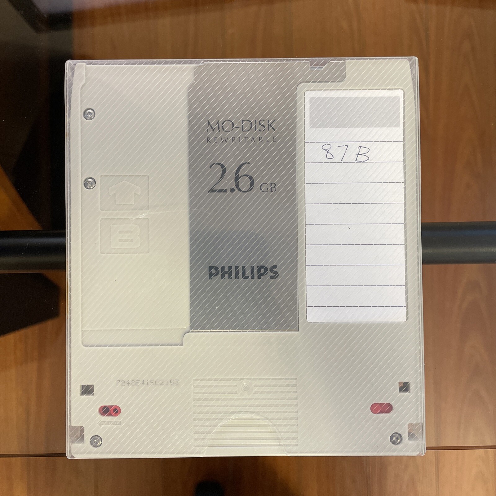 PHILIPS 72PDO 2.6GB Rewritable Magneto Optical Disks 3 pieces