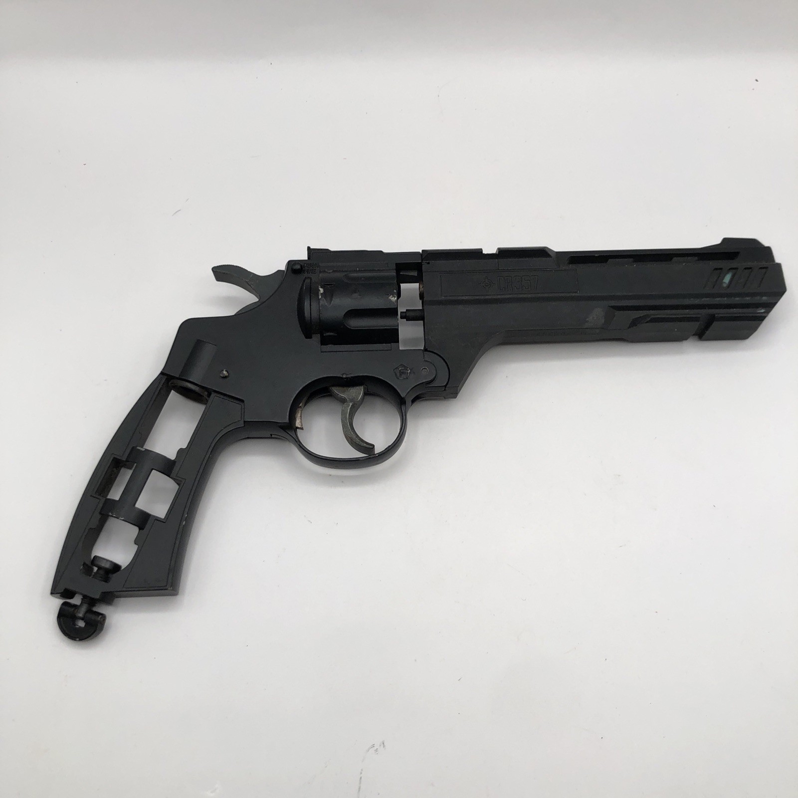 Crosman CR357 465fps Revolver .177 Caliber CO2 Air Pellet Pistol For Parts