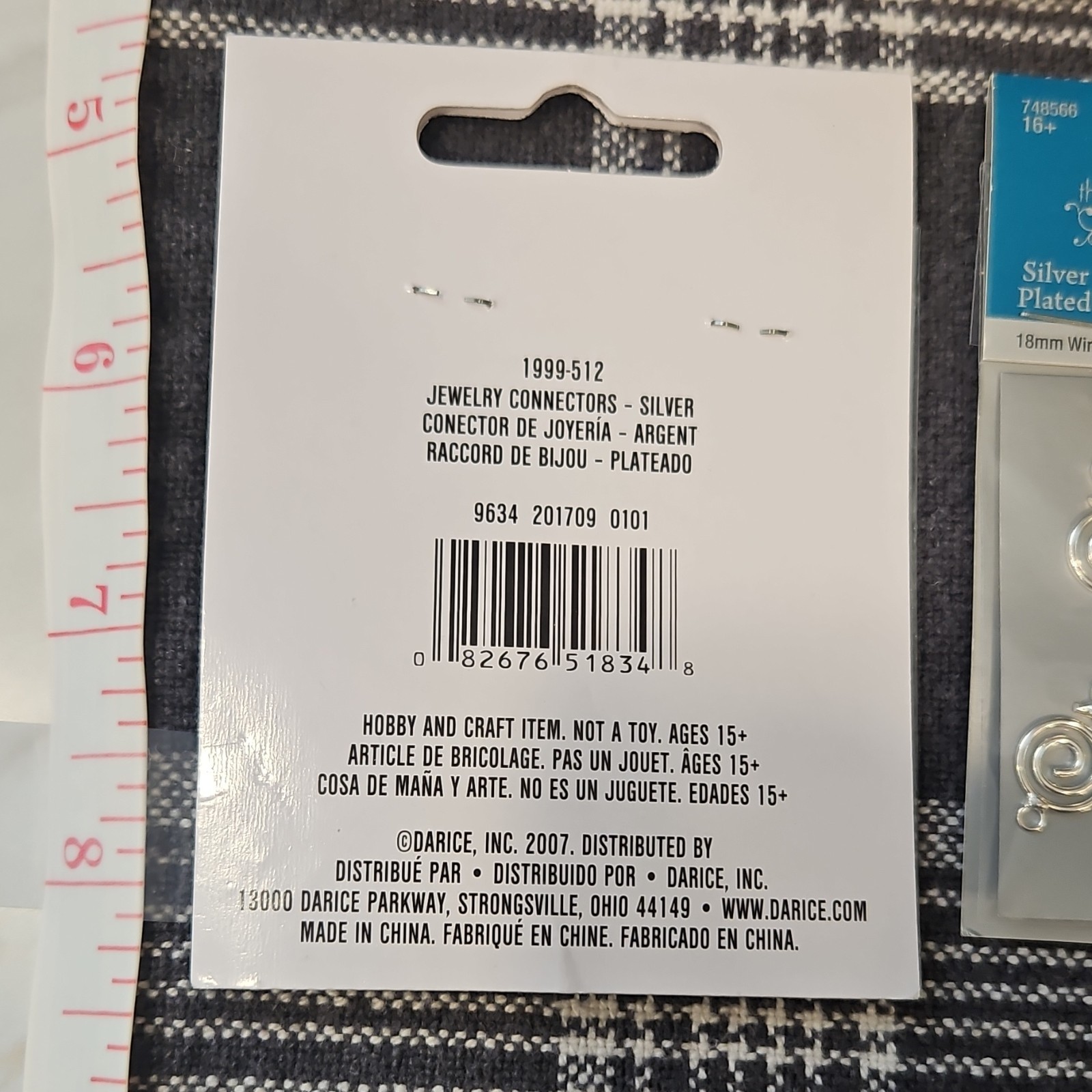 7 piece darice connectors HOLD FOR JJB3-BL-MVFRMM9A