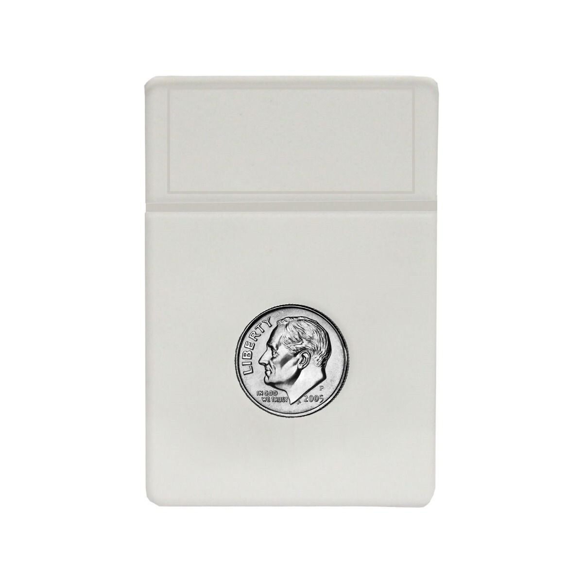 NEW 75pk BCW Dime Display Slab Insert- White Foam Insert