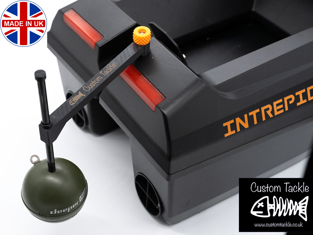 Screw mount INTREPID / RIPPTON MINI Catchx  Deeper Pro Plus Chirp Bait Boat Arm
