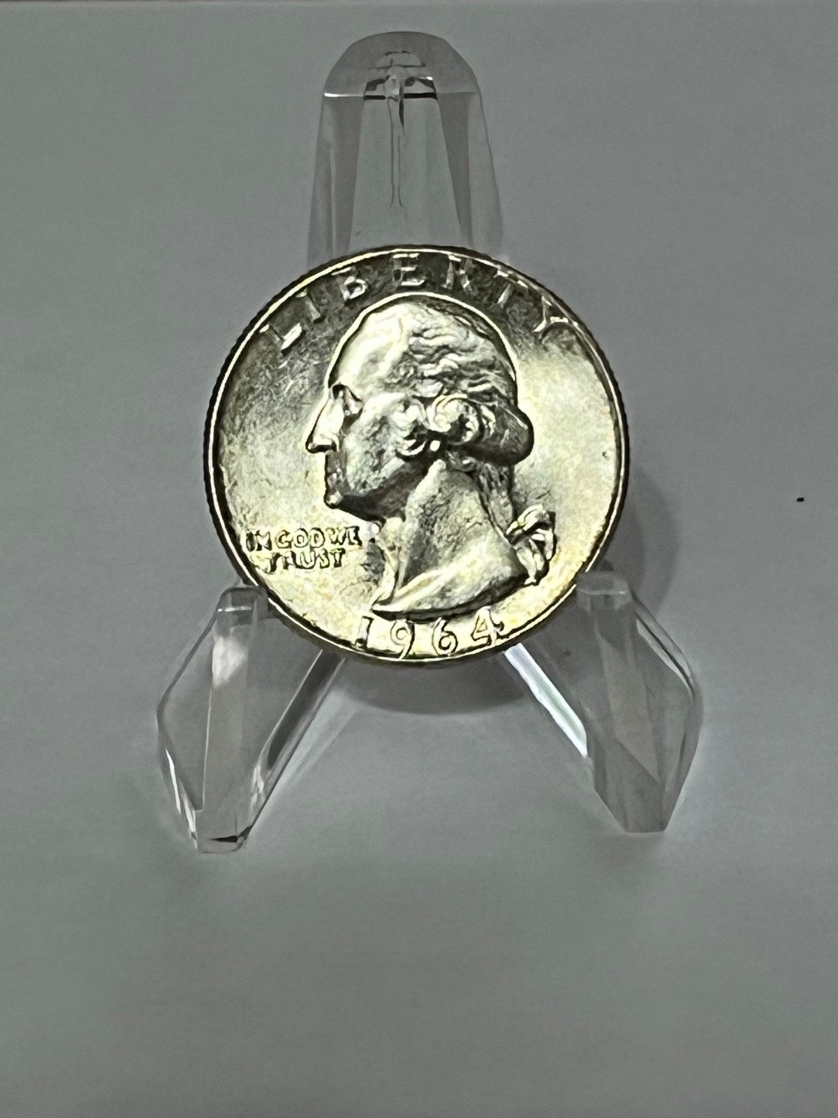 1964 Washington quarter. High Grade # WX117