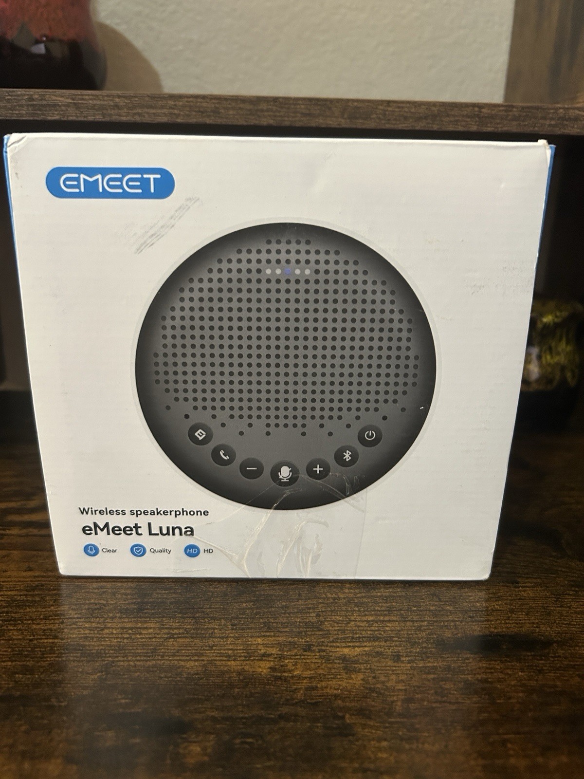EMEET Conference Speaker and Microphone Luna 360° Voice Pickup w/Noise Reduction