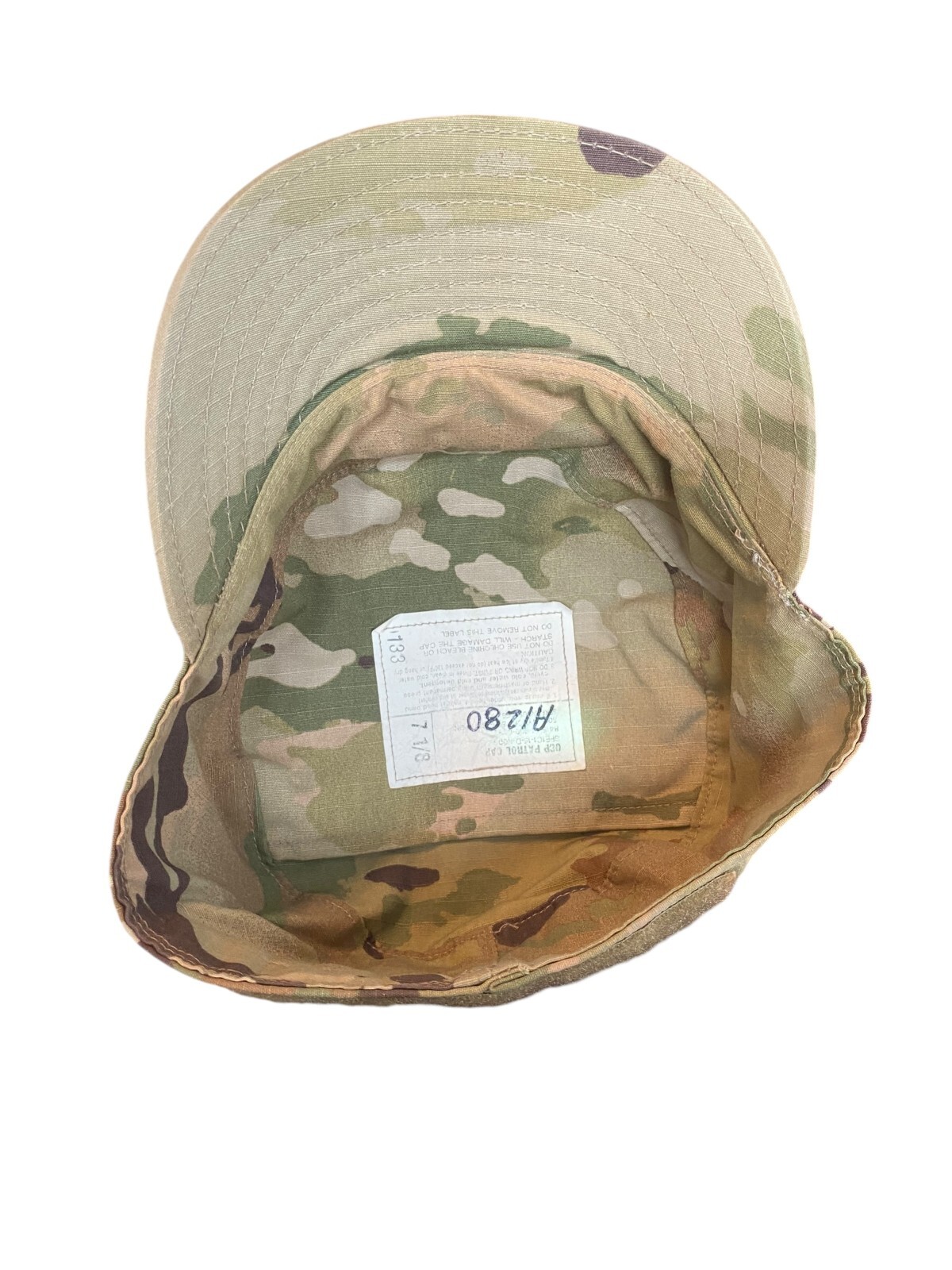 US Army Camo Patrol Cap