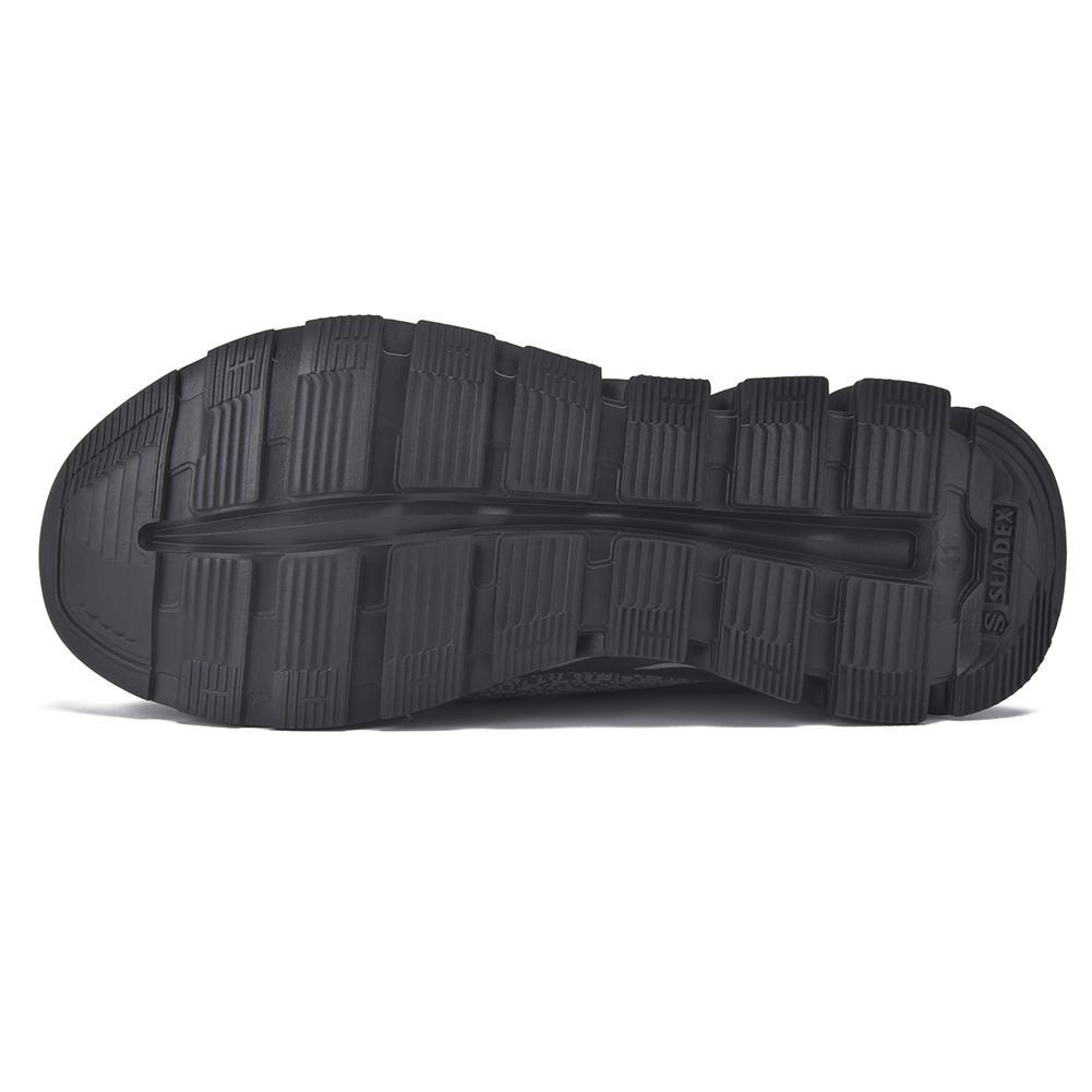 SUADEX Steel Toe Safety Work Shoes Black