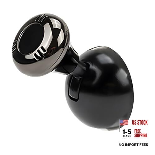 Car Joystick Starter, Metal Vehicle Push to Start Button Rocker, Auto Black
