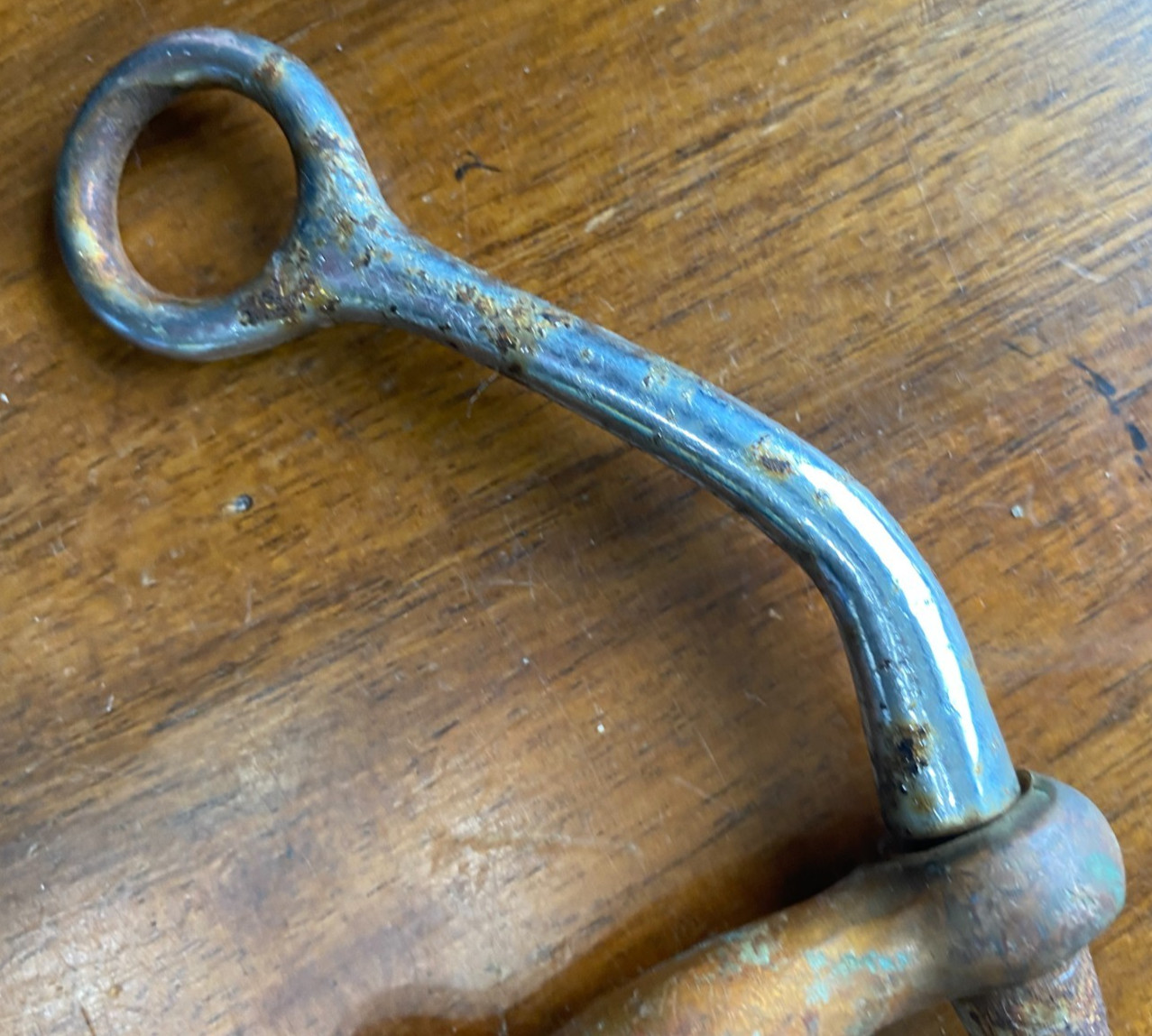Vintage Antique Snaffle Cow Horse Bridle Bit
