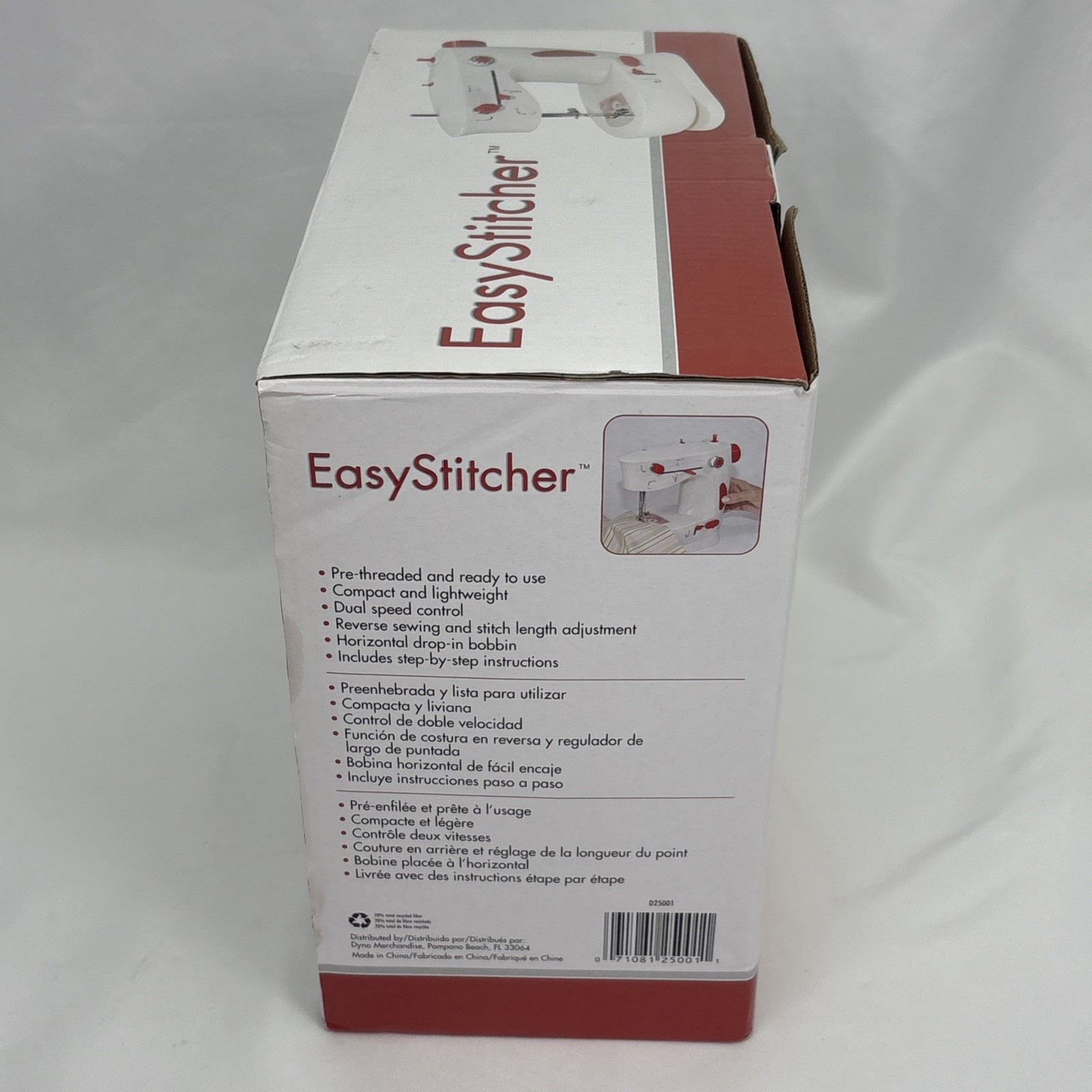 Easy Stitcher Table Top Sewing Machine Electric or batteries Bobbin winder NEW