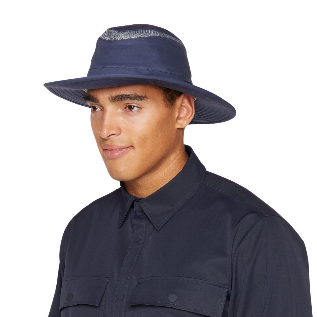 Tilley T4MO-1 Hiker's Hat, Mid Blue, 7 1/8