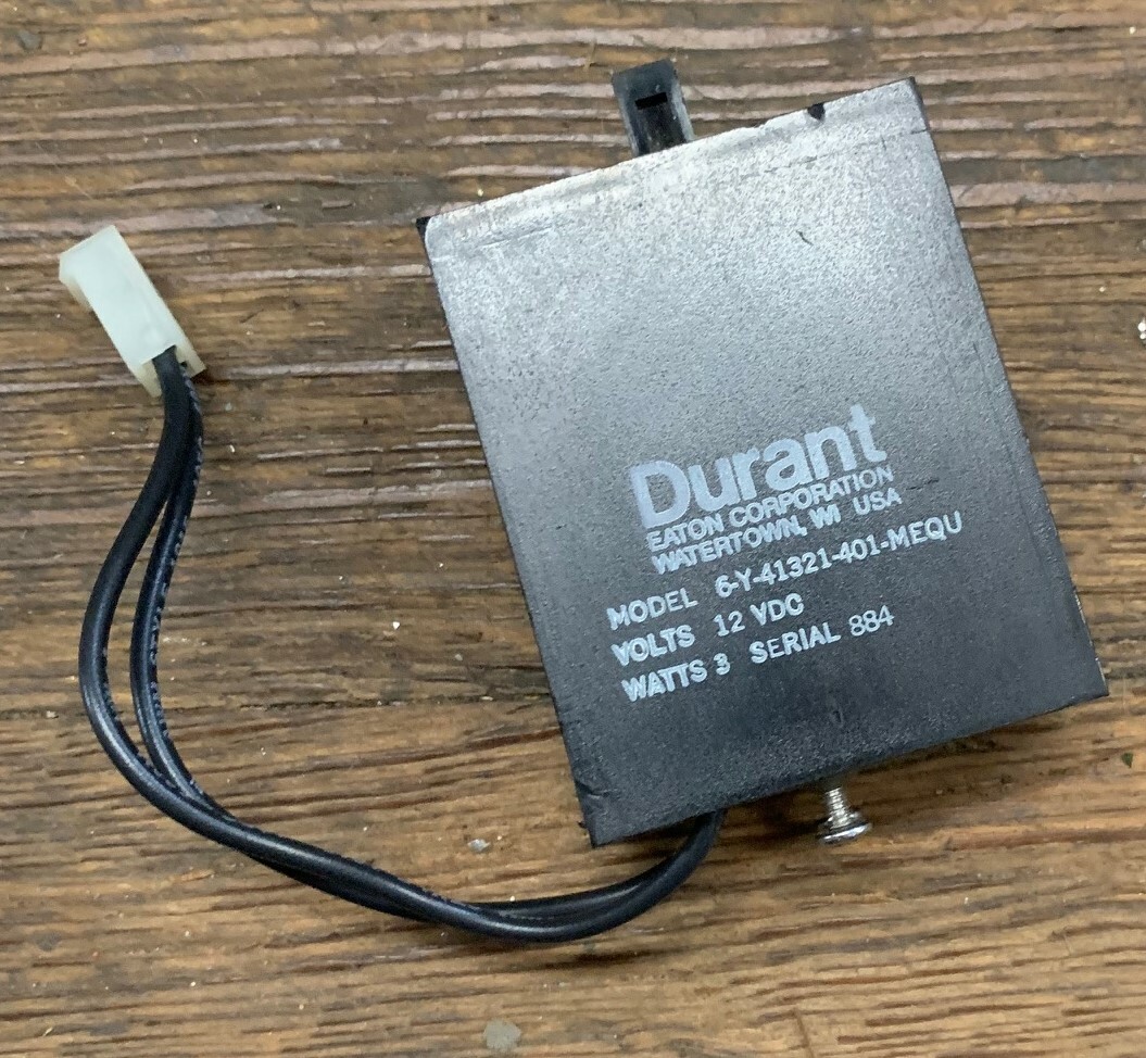 DURANT EATON CORP 6-Y-41321-401-MEQU 6 DIGIT COUNTER MODULE 12VDC 3 WATTS