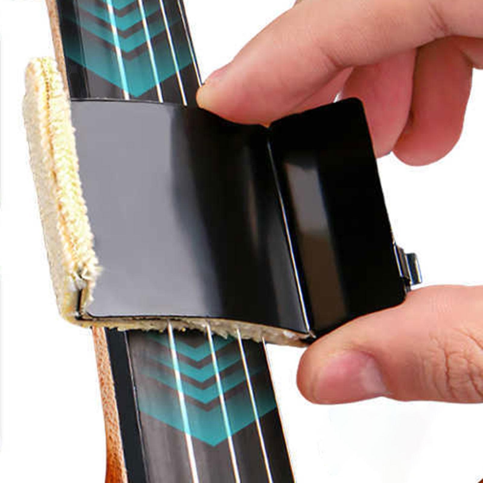 Guitar String Cleaner Fingerboard Cleaning Cloth Professional Practical Wear