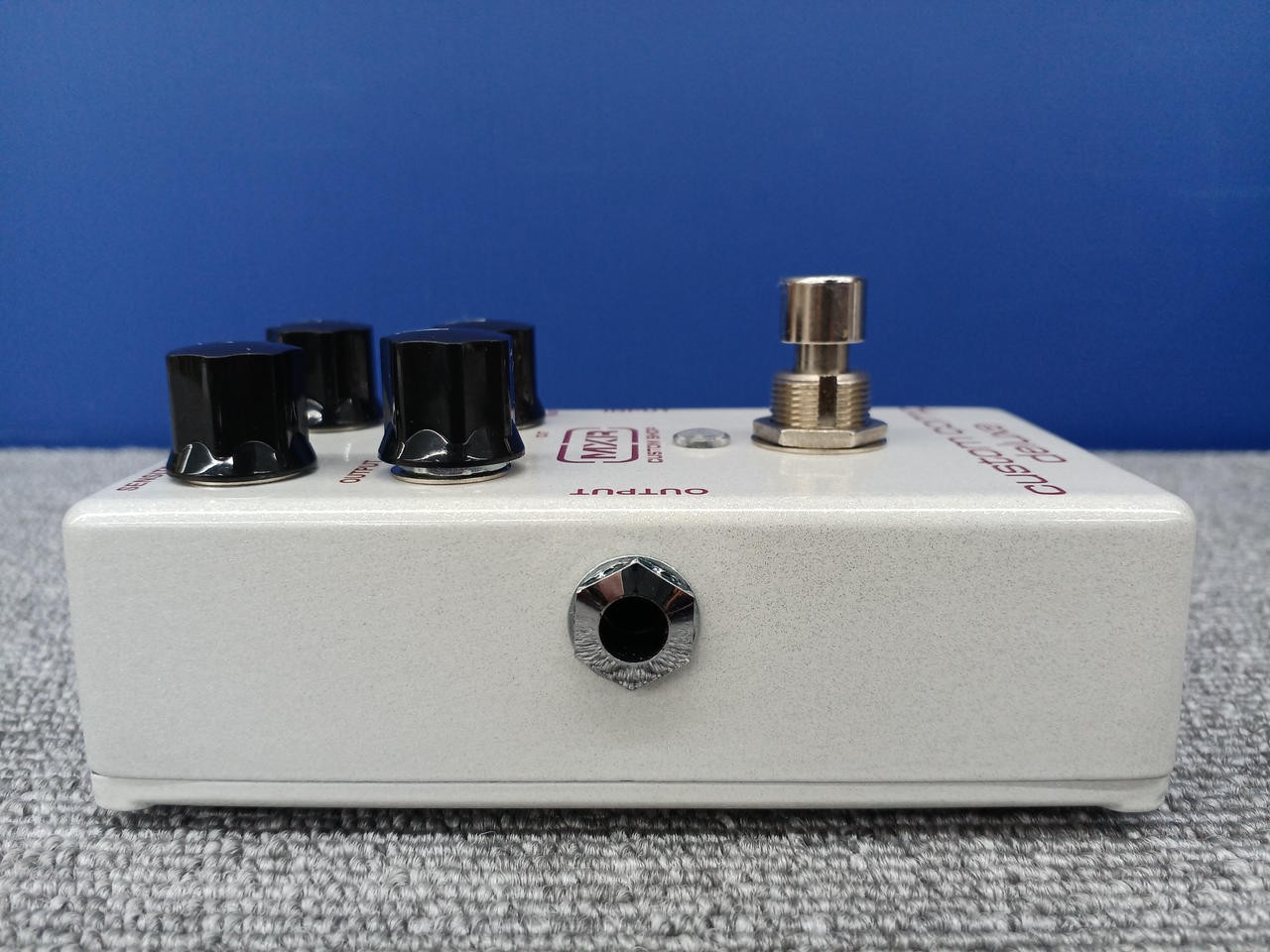 MXR Custom Comp Deluxe Guitar Compressor Pedal Used with Marks