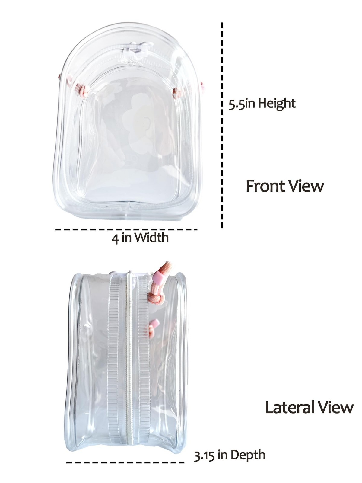 Protective Display Bag For Have A Seat Doll With Handle Shoulder Adjustable S...