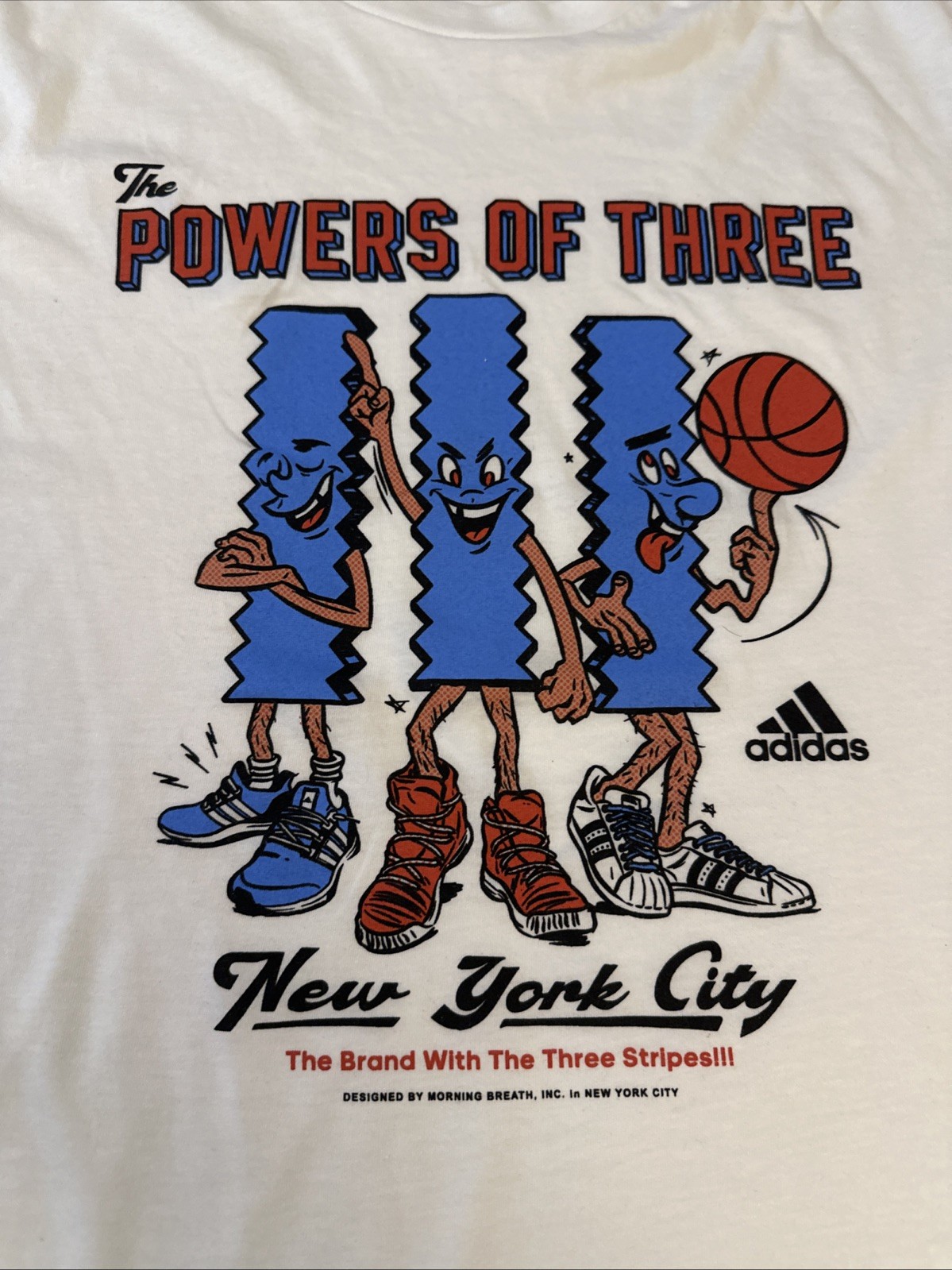 Adidas Men’s New York City Basketball T Shirt