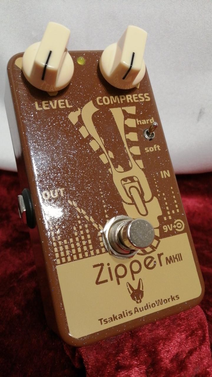 TSAKALIS AUDIOWORKS Zipper MKII Optical Compressor, Stereo, Soft & Hard Ratios