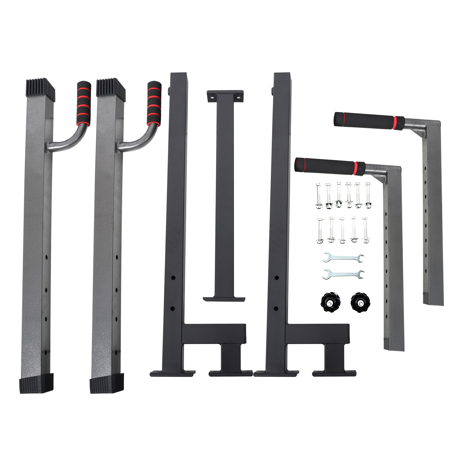 BalanceFrom Multi-Function Home Gym Exercise Dip Stand, 500lb Capacity(Open Box)