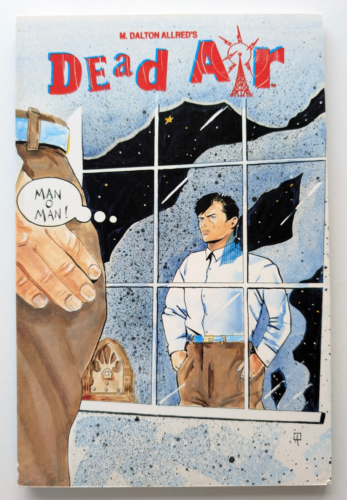 Dead Air - 1st Michael Allred Slave Labor Graphic Novel Comic Madman Artist 1989