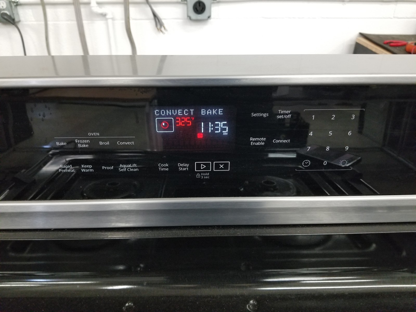 Genuine Whirlpool Range Oven, Knob # W10917221