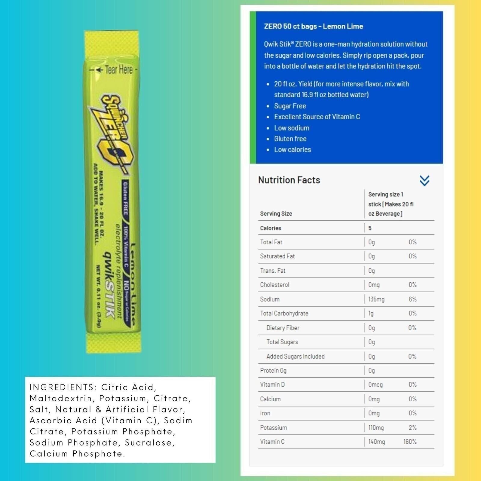 Sqwincher Zero FLAVORED_DRINK_CONCENTRATE