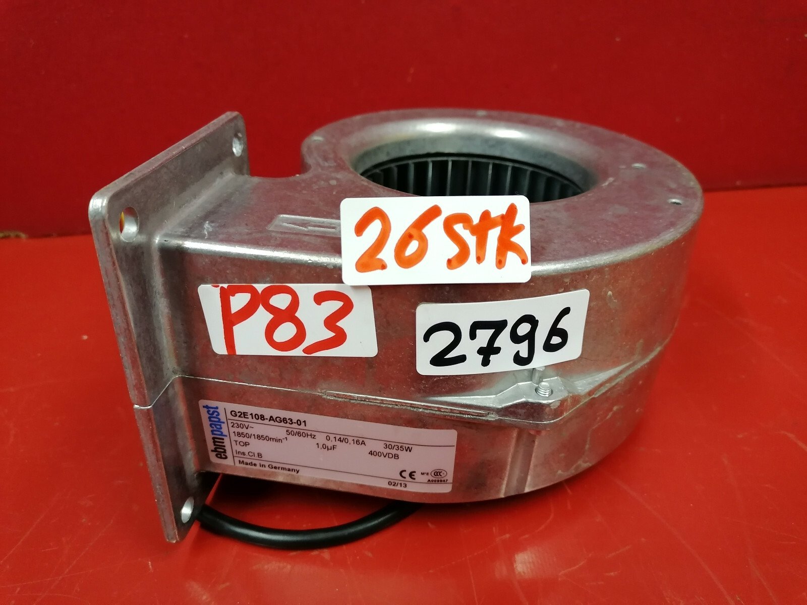 ebmpapst G2E108-AG63-01 NEW