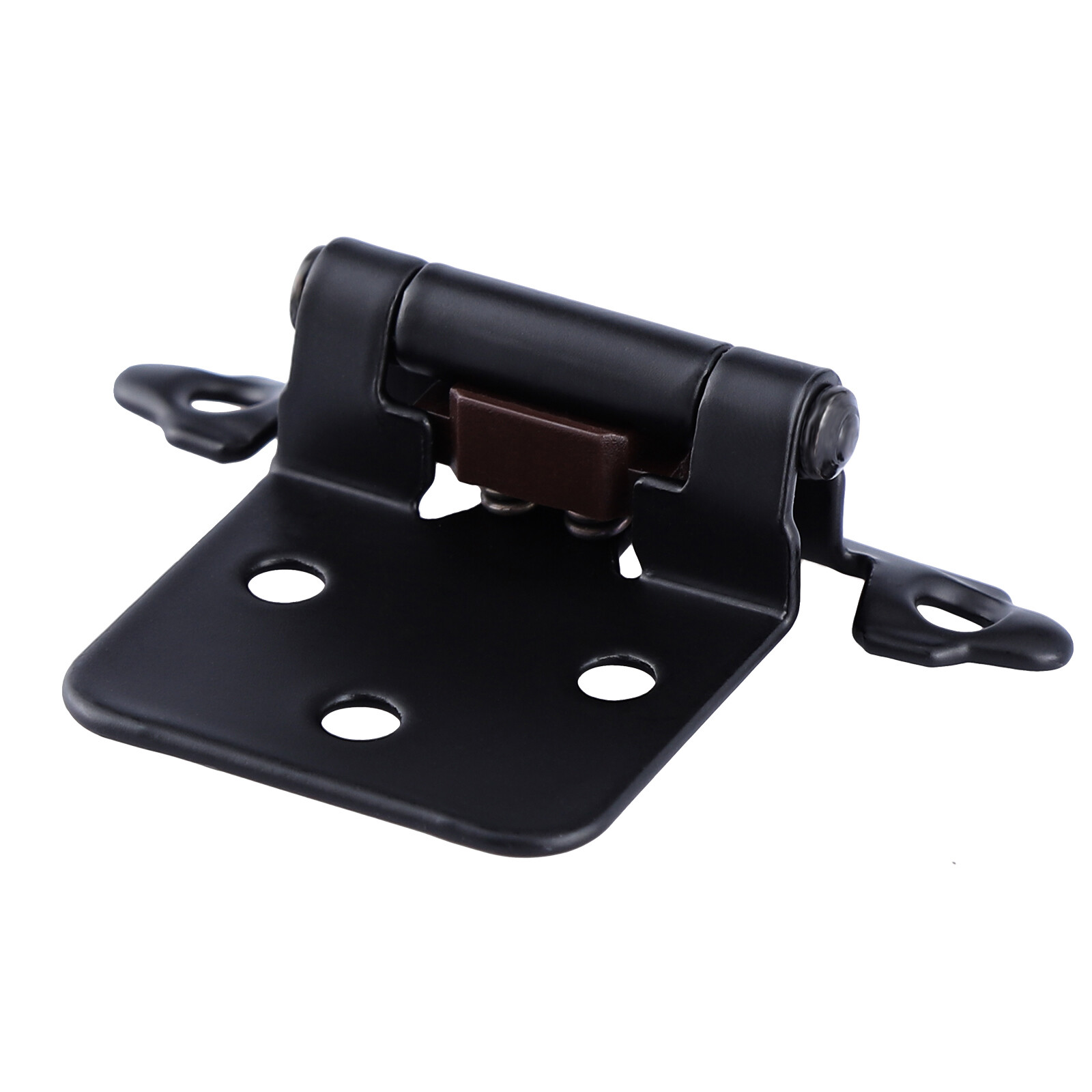 20pcs Kitchen Cabinet Hinges Overlay Self Closing Face Mount Cupboard Door Hinge