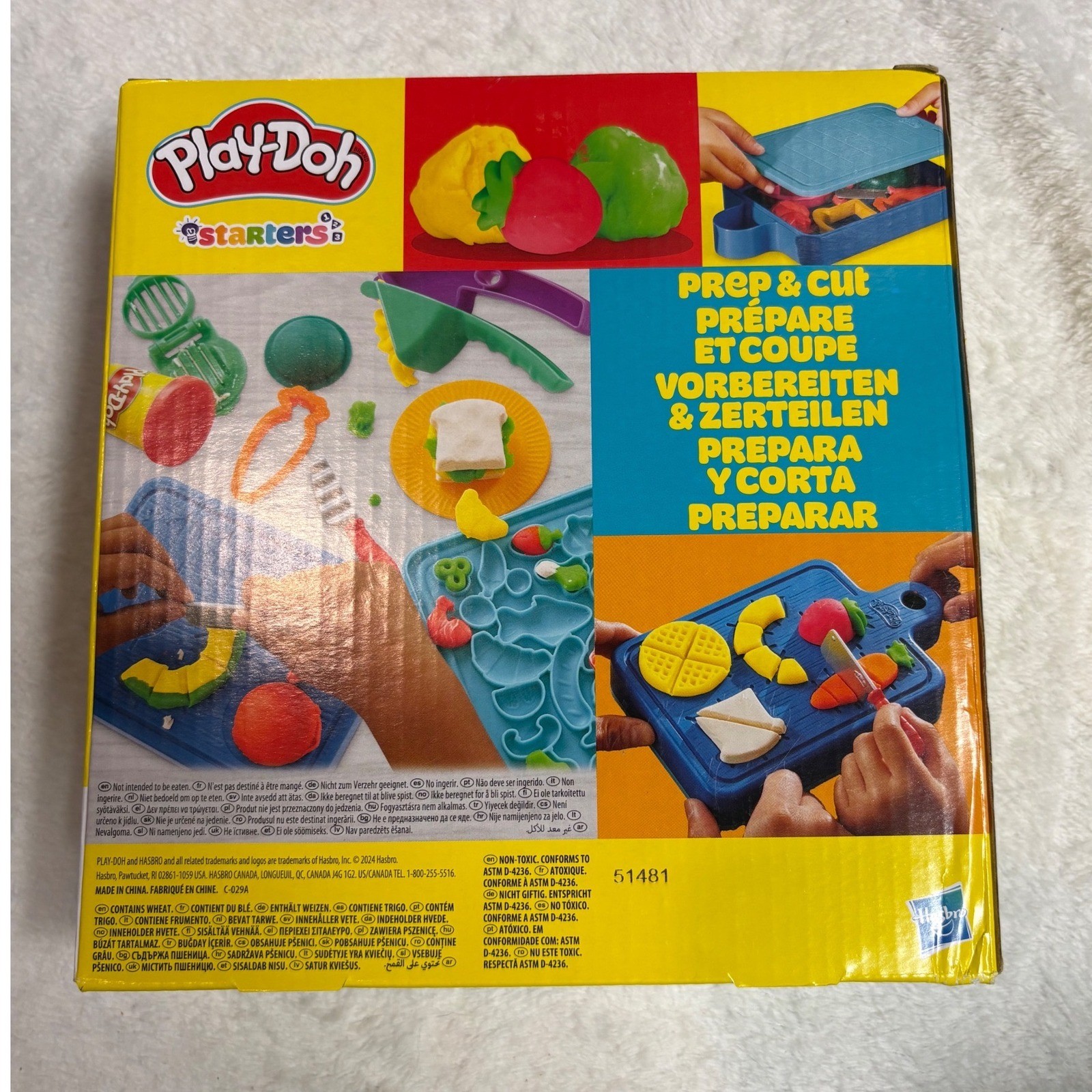 Play-Doh Starters Little Chef Starter Set Kitchen Creative Toy Hasbro Prep & Cut