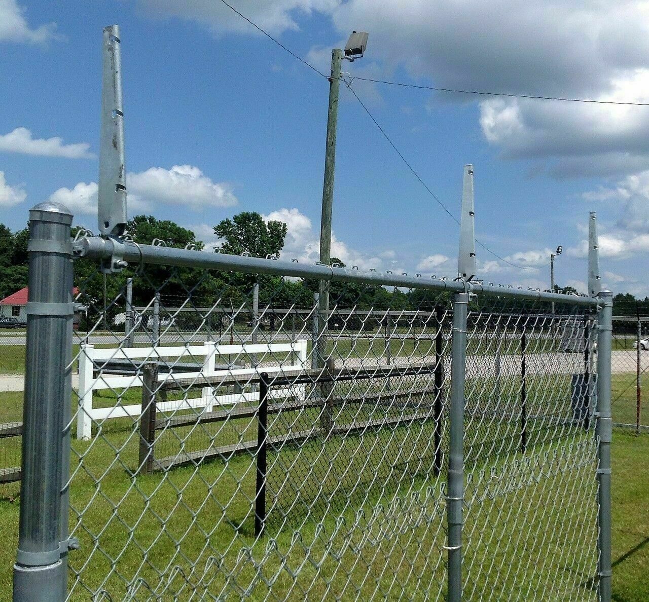 Extend-A-Post Barbwire Arm Extension - Fits a 1-3/8" Top Rail - 2 Pack